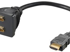 Adaptor HDMI tata   2 x HDMI mama